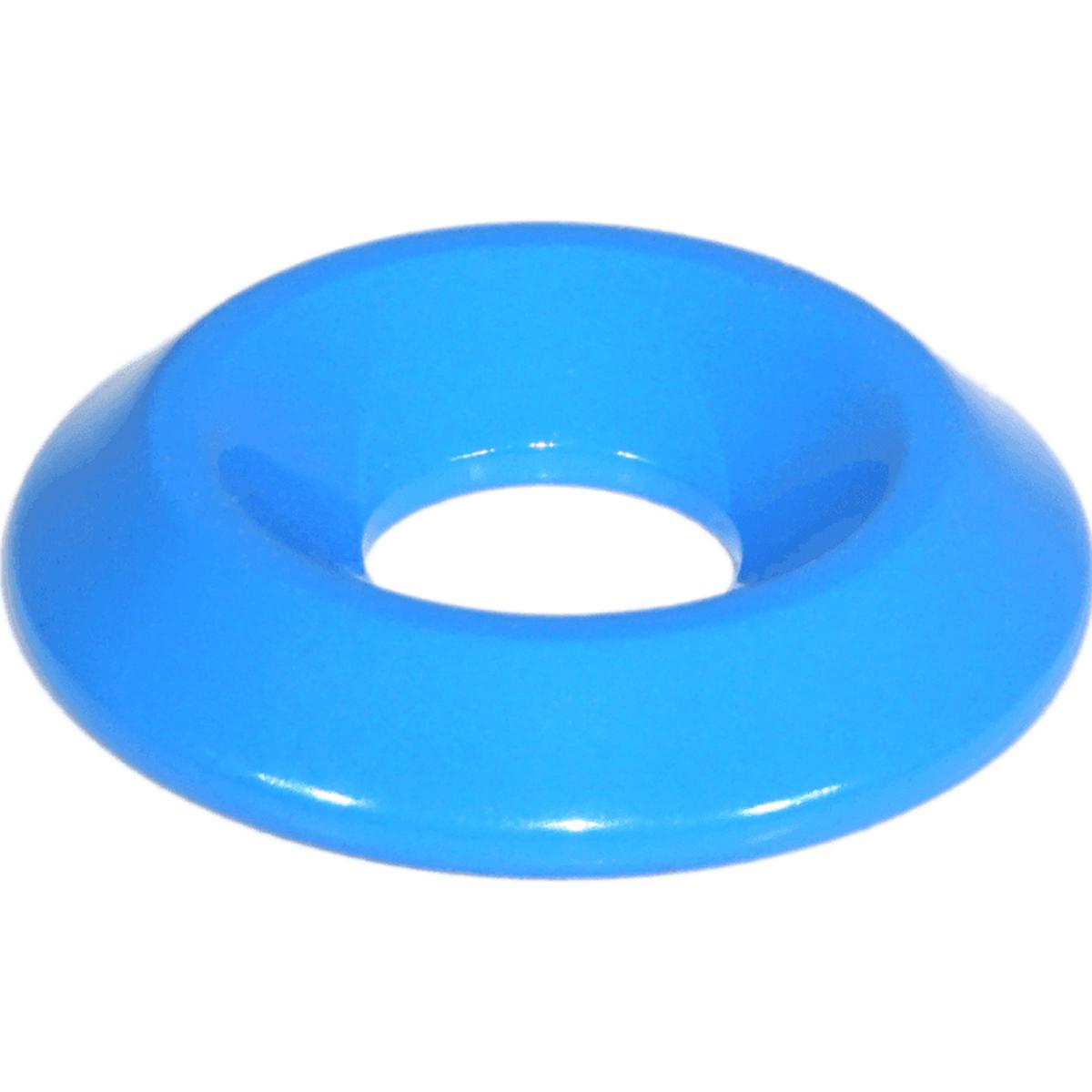 ZSPEC Body Kit Fastener, Low-Profile M5x20mm, Stainless & Billet, w/Rivet Nut, per Each - Gulf Blue