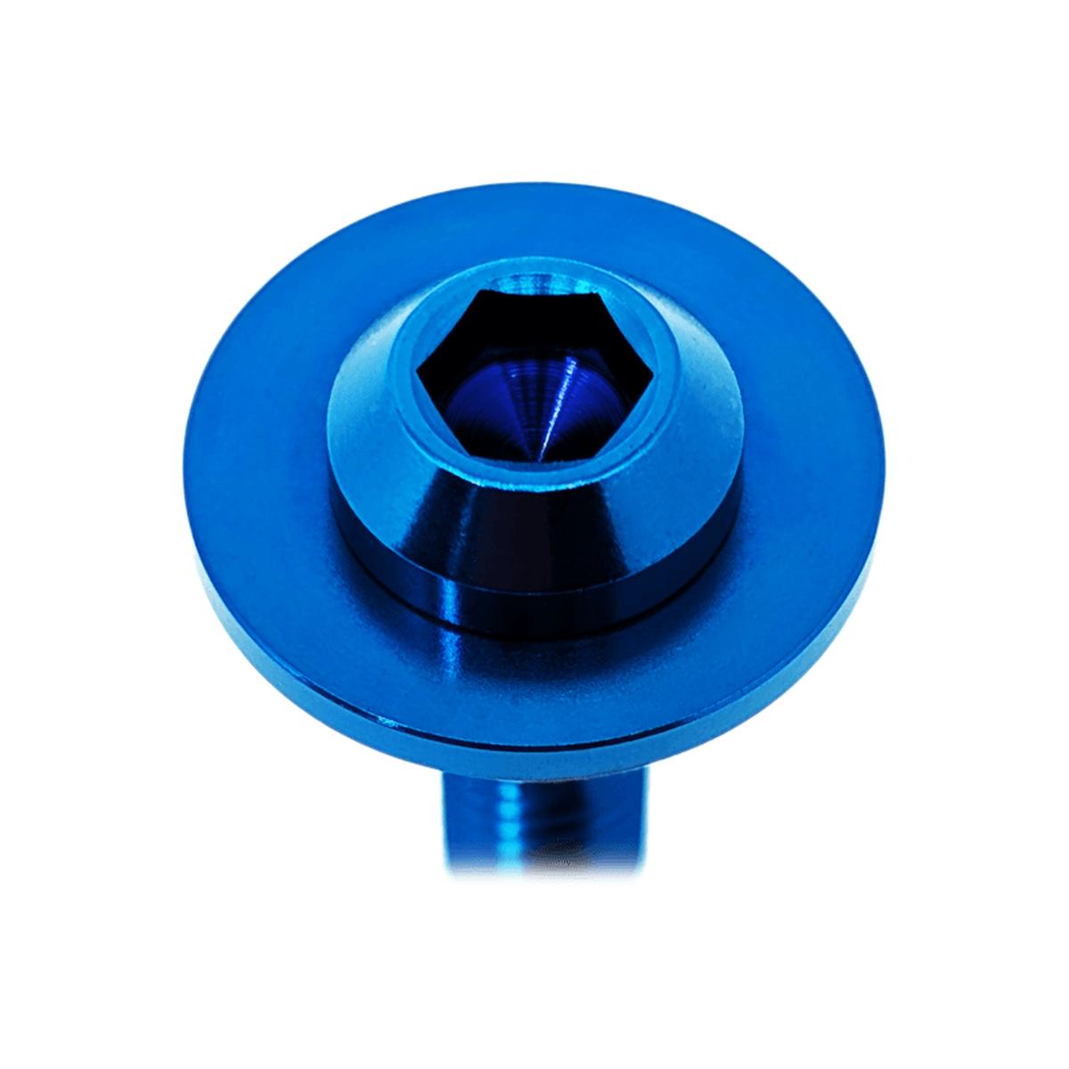 ZSPEC VQ37VHR Front-Engine Dress Up Fastener Kit, 370z / G37, Titanium - Blue