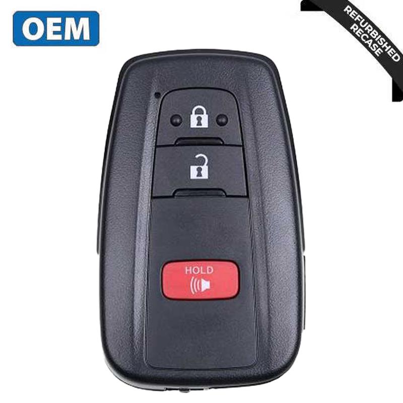 2019-2021 Toyota RAV4 / 3-Button Smart Key / PN:  8990H-42010 / HYQ14FBC-0351 (OEM Recase)