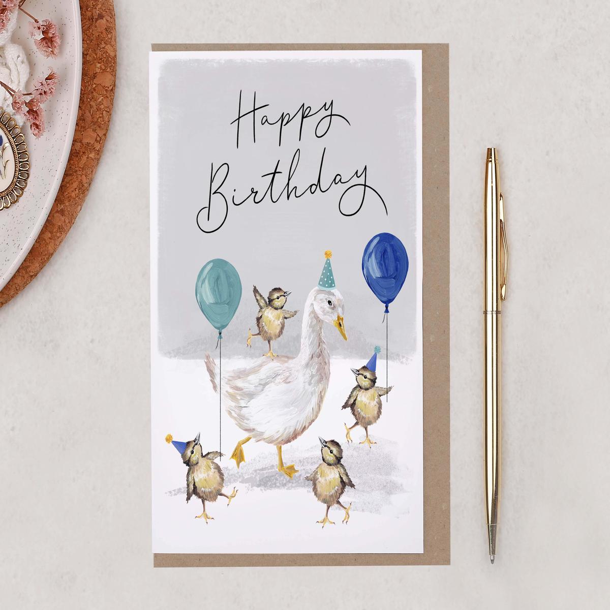 Grey Goose Happy Birthday Card